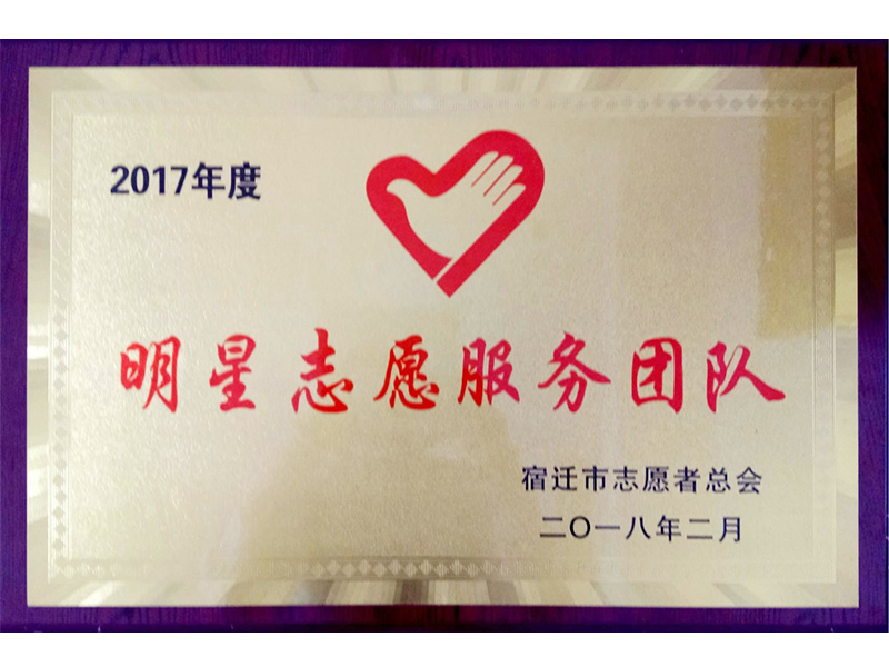 2018-2明星志愿服务队